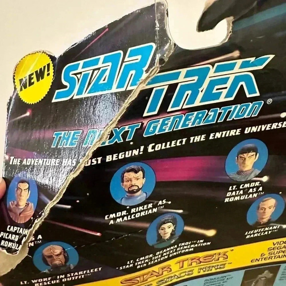 New Star Trek The Next Generation Captain Picard as a Romulan 4 inch figure. - Picture 5 of 5